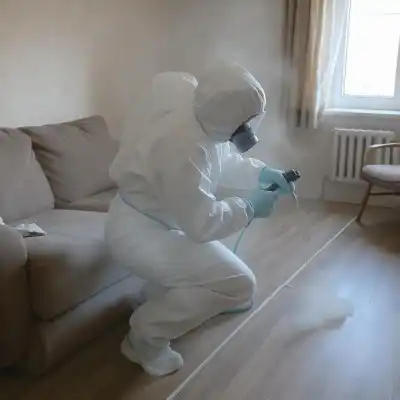 Санитарная обработка двухкомнатной квартиры